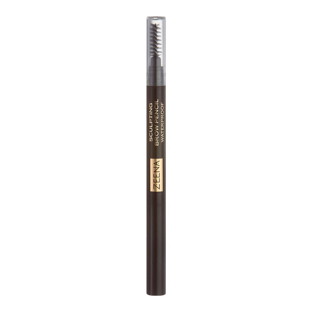 Zeena Sculpting Brow Waterproof Pencil, 025 Dark Brown