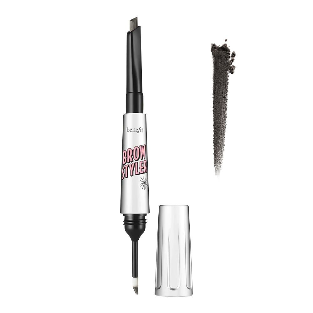 Benefit Brow Styler Multitasking Pencil & Powder, 6 Cool Soft Black