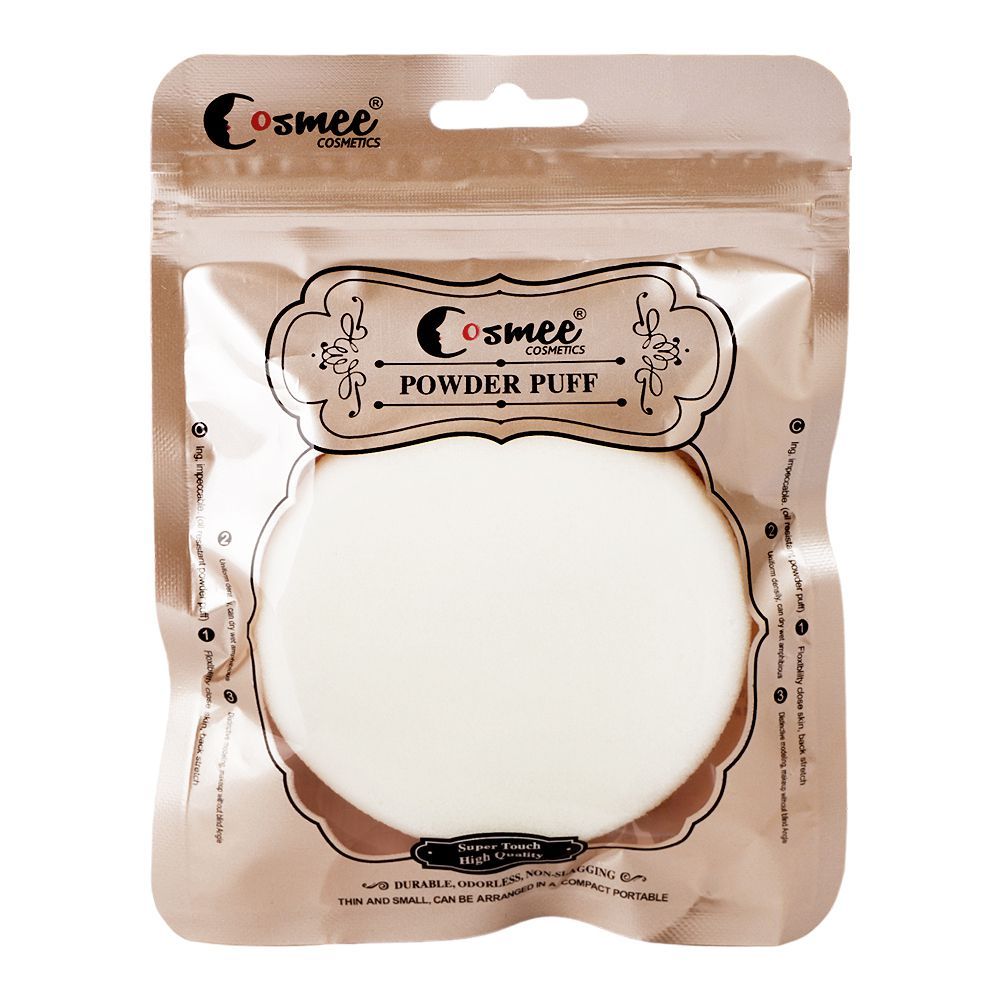 Cosmee Round Puff, 1-Pack, 402