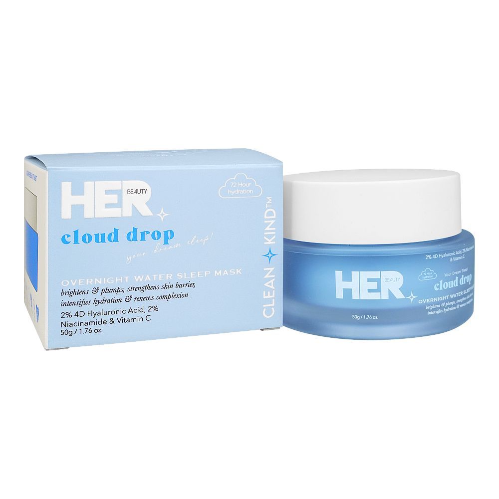 Her Beauty Overnight Water Sleep Mask (72 hours Hydration), 50g