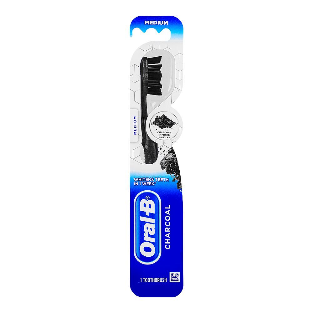 Oral-B Charcoal Toothbrush 1's Medium #0M134
