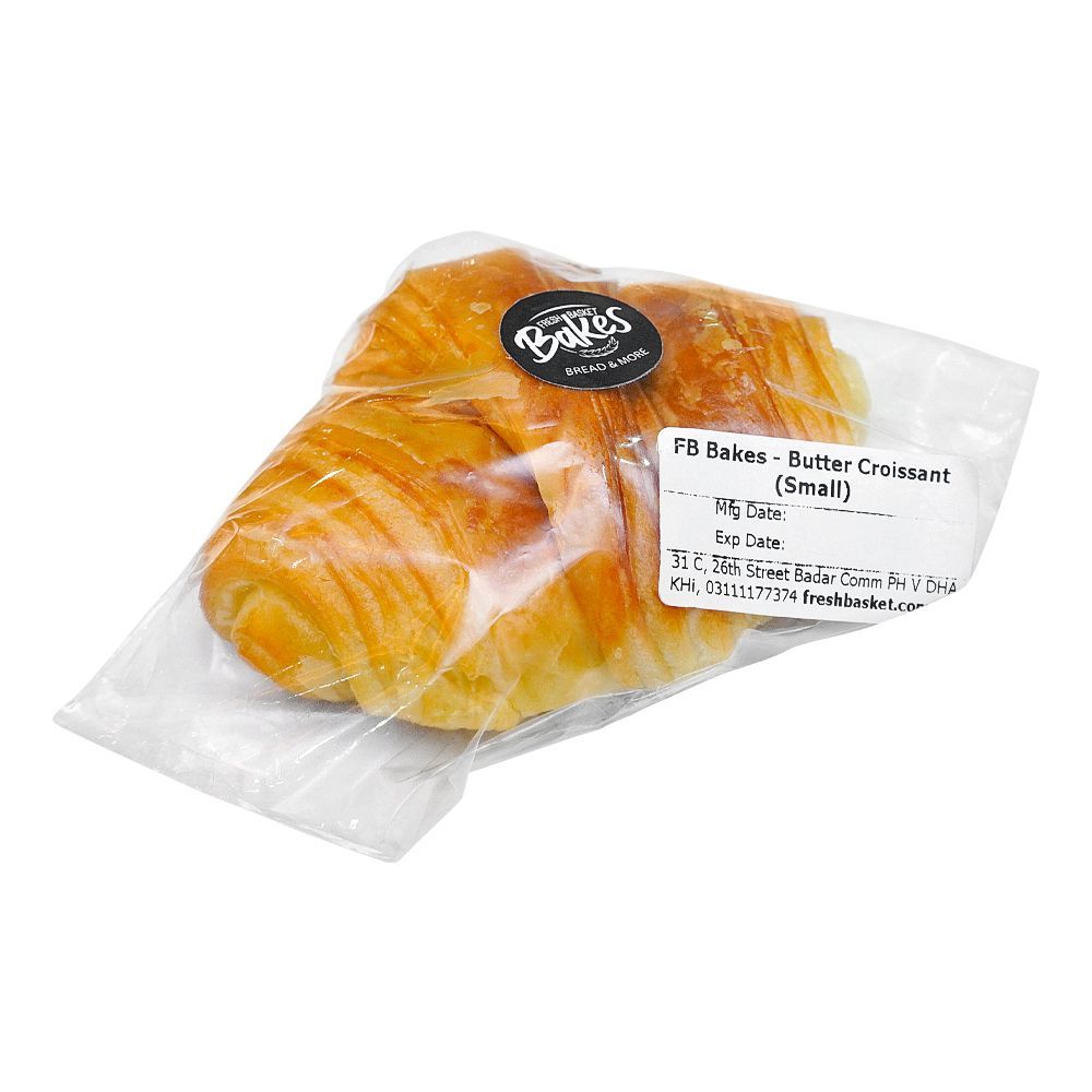 Fresh Basket Butter Croissant, Small