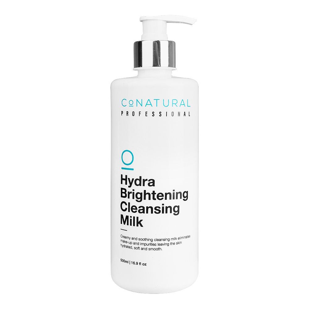 CoNatural Professional Hydra Brightening Cleansing Milk, 500ml