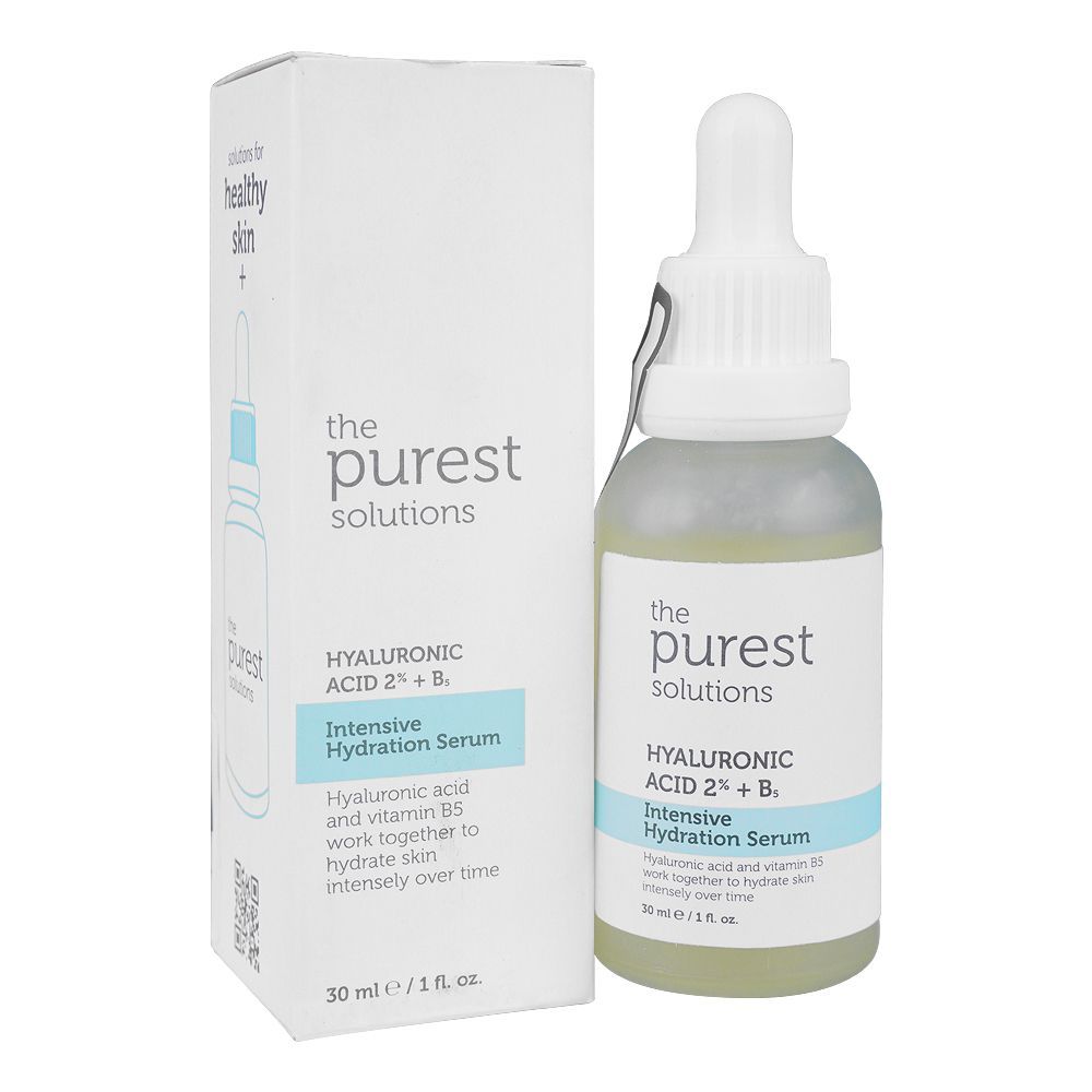 The Purest Solutions Intensive Hydration Serum, Hydraulic Acid, 30ml