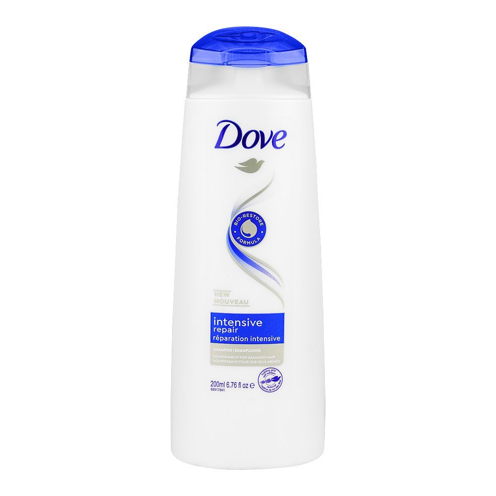 Dove Intensive Repair Shampoo, For Damaged Hair, 200ml