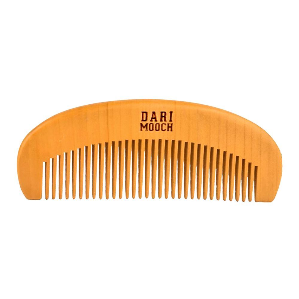 Dari Mooch Beard Comb, 5" inch Wooden Comb