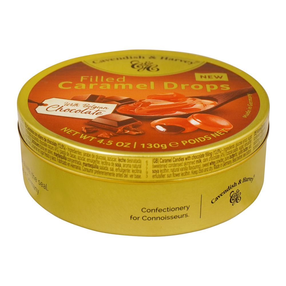 Cavendish & Harvey Caramel With Chocolate Filling Drops, 130g