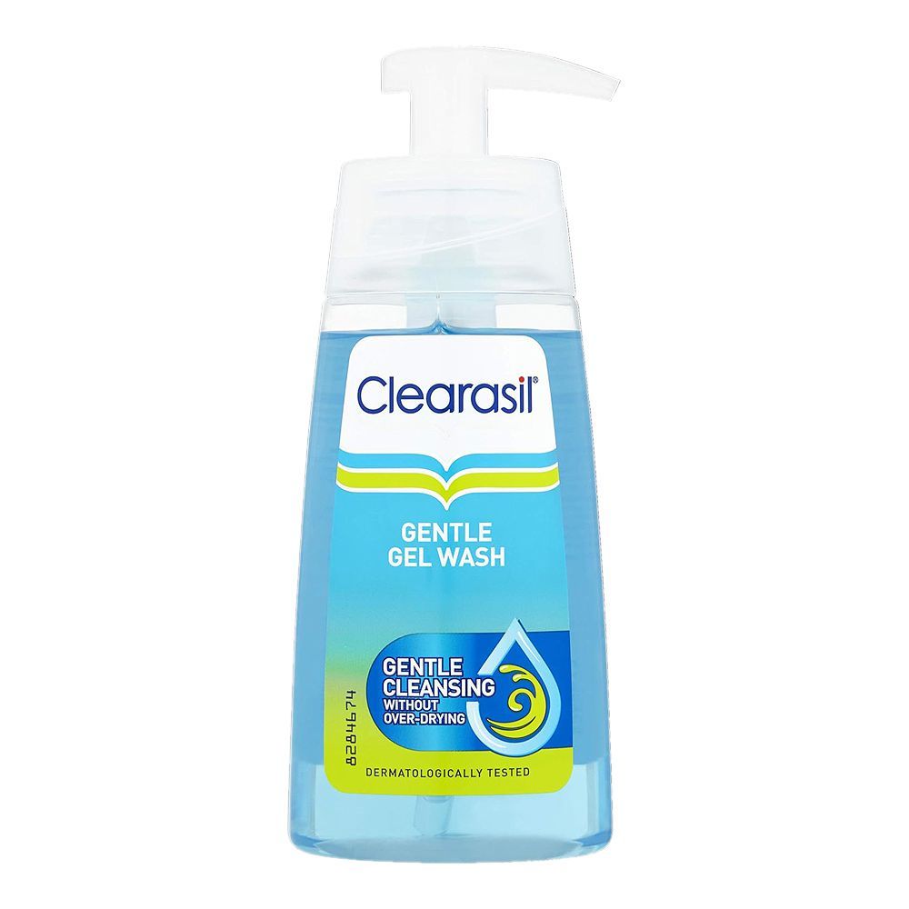 Clearasil Gentle Gel Wash, For Face, Gentle Cleansing Without Over Drying, 150ml