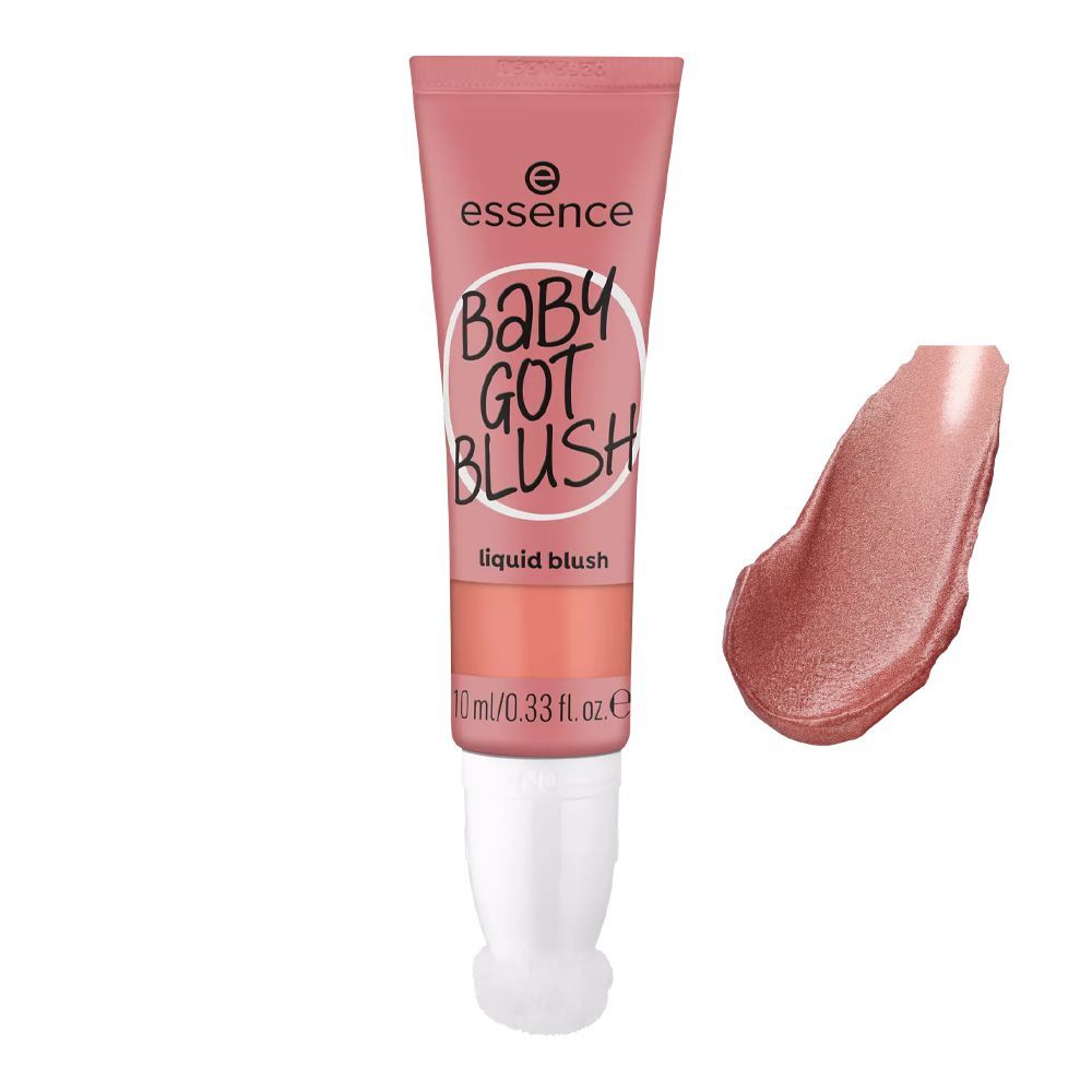 Essence Baby Got Blush Liquid Blush With Sponge Applicator, Vegan & Cruelty Free, 10ml, 30 Dusty Rose