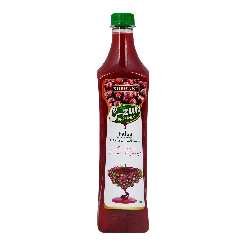 Burhani C-Zun Pro Mix, Falsa Premium Gourmet Syrup, 800ml