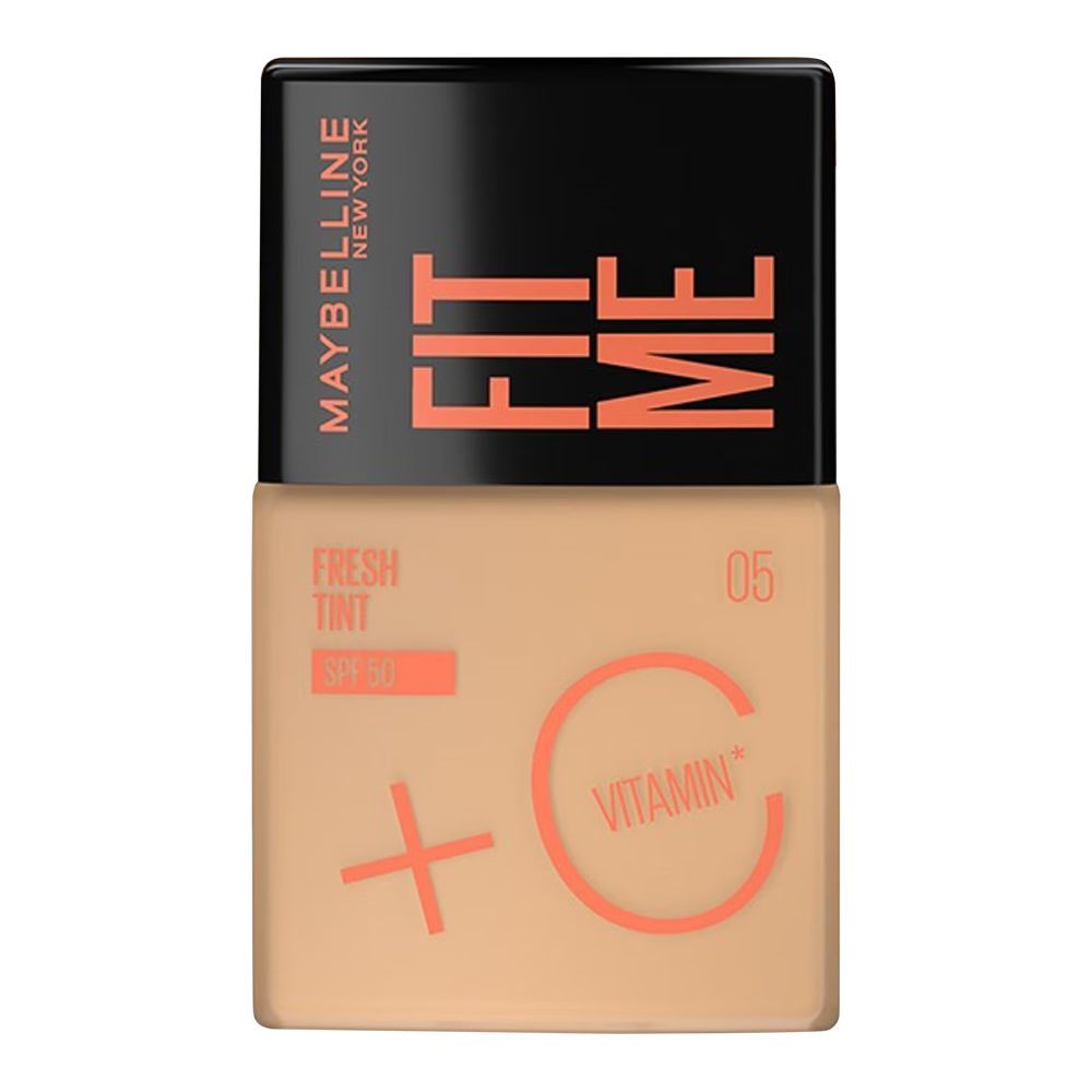 Maybelline Fit Me 0.5 Fresh Tint With SPF 50 & Vitamin C, Suitable For Sensitive Skin, Non Comedogenic, 30ml