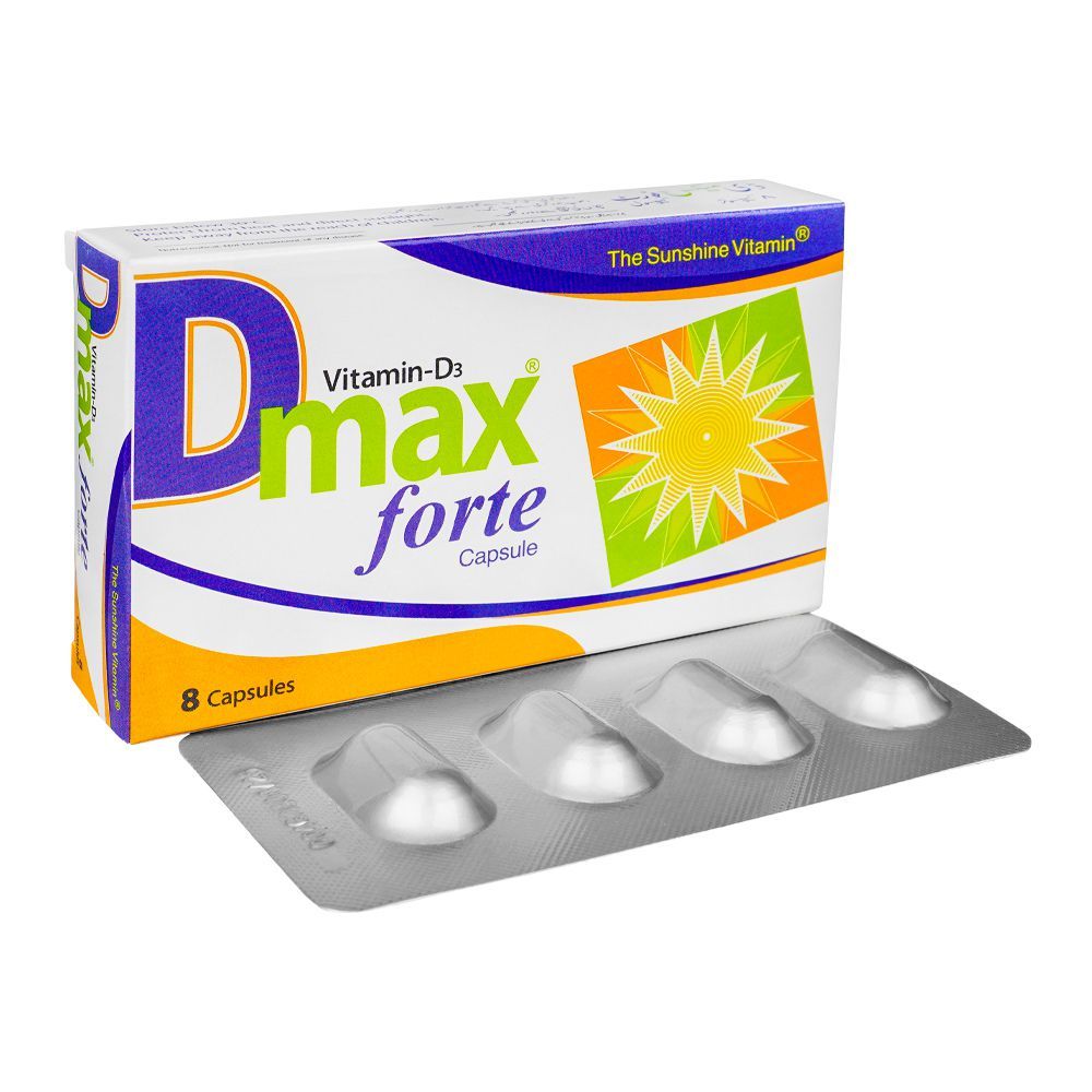 Matrix Pharma D-Max Forte Capsule, Box/8 Capsules
