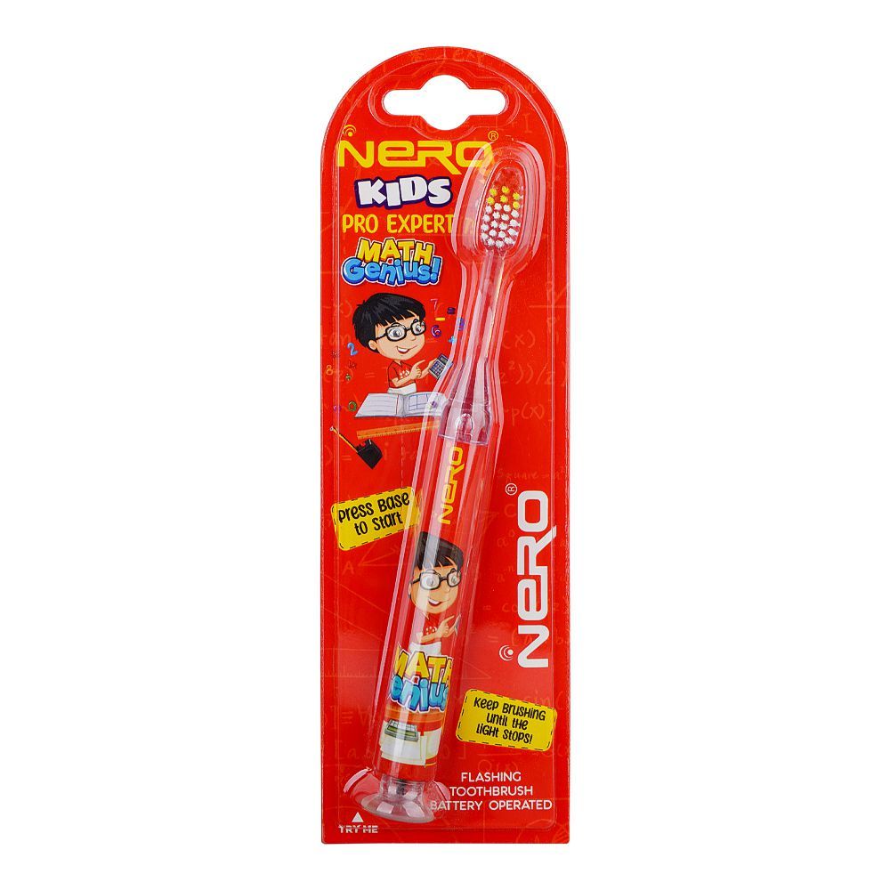 Nero Kids Pro Expert Math Genius Toothbrush, For 3+Years, K-507