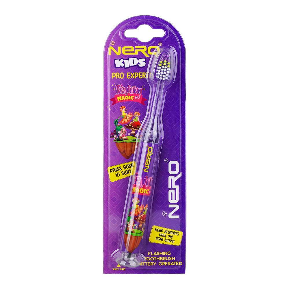 Nero Kids Pro Expert Fairy Magic Toothbrush, For 3+Years, K-508