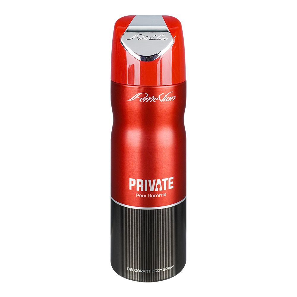 Perrie Vian Private Pour Homme Deodorant, Body Spray For Men, 200ml