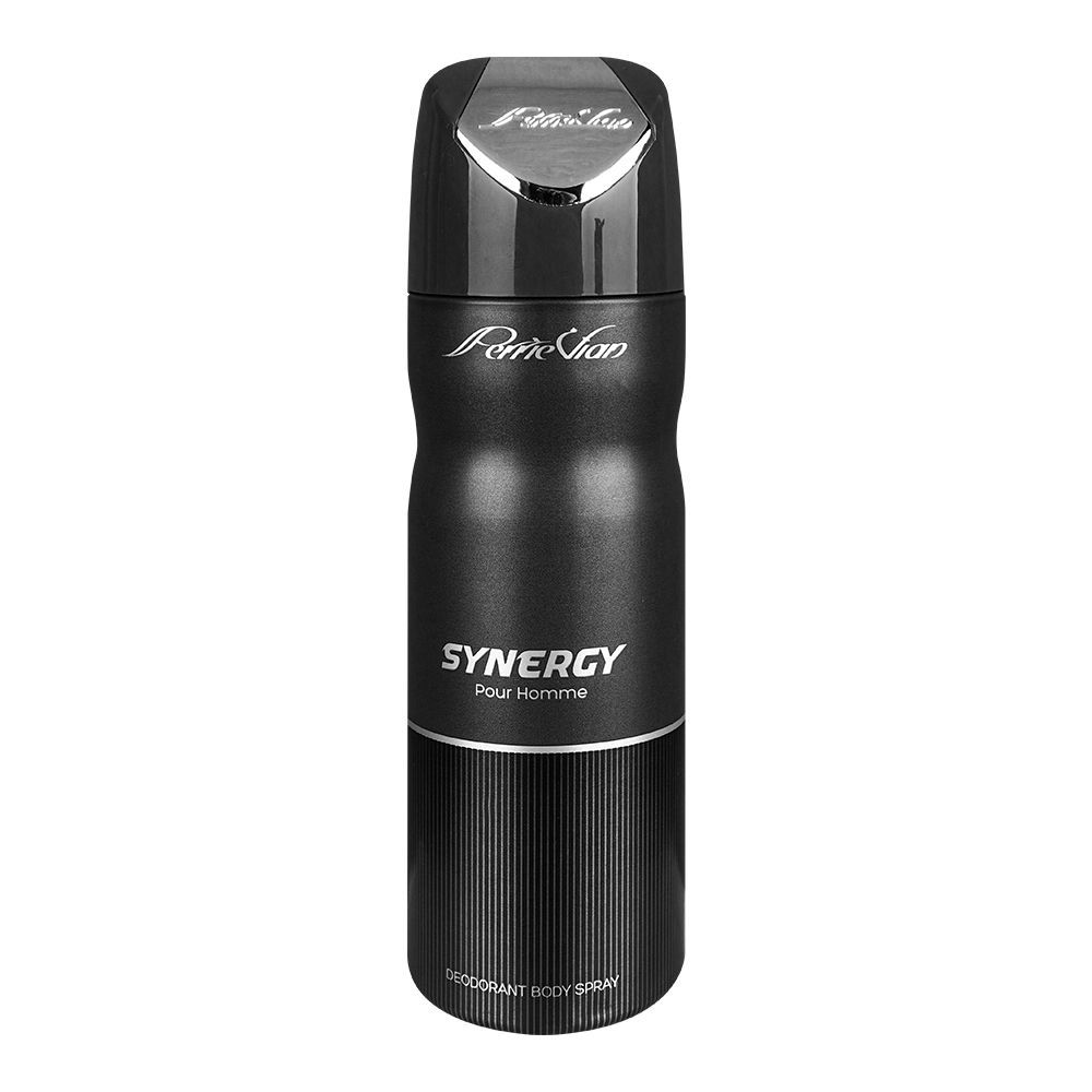 Perrie Vian Synergy Pour Homme Deodorant, Body Spray For Men, 200ml