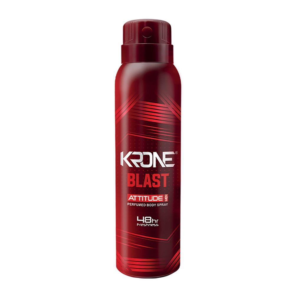 Krone Attitude Blast Body Spray, For Men, 150ml