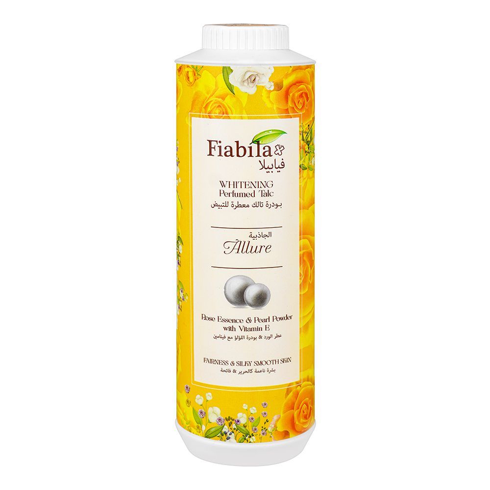 Fiabila Allure Whitening Perfumed Talcum Powder, 200ml