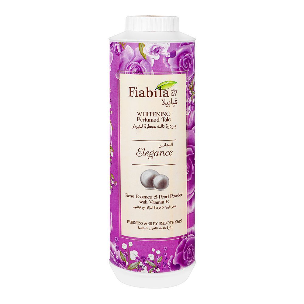 Fiabila Elegance Whitening Perfumed Talcum Powder, 200ml