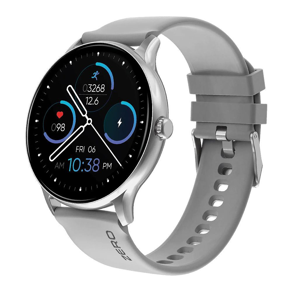 Zero 1.39" TFT HD Display Luna Smart Watch, Motion Gesture, 100+ Cloud Watch Faces & Sports Modes, 7 Days Battery Strap