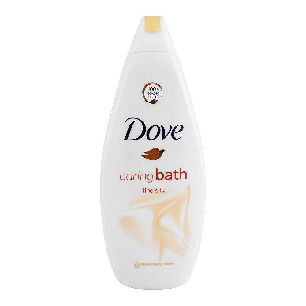 Dove Caring Bath Fine Silk Body Wash, 750ml