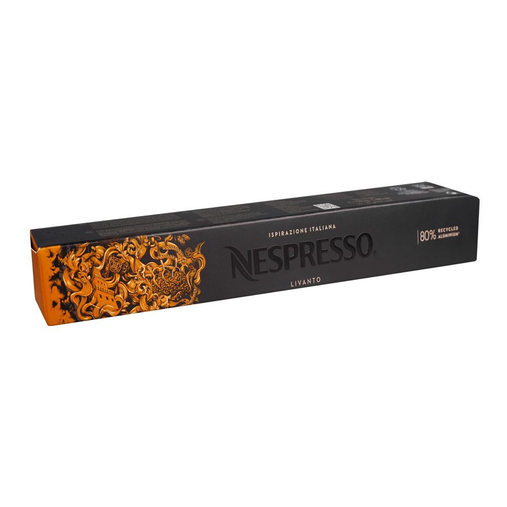 Nespresso Ispirazione Italiana Livanto, Round & Balanced Coffee, 53g