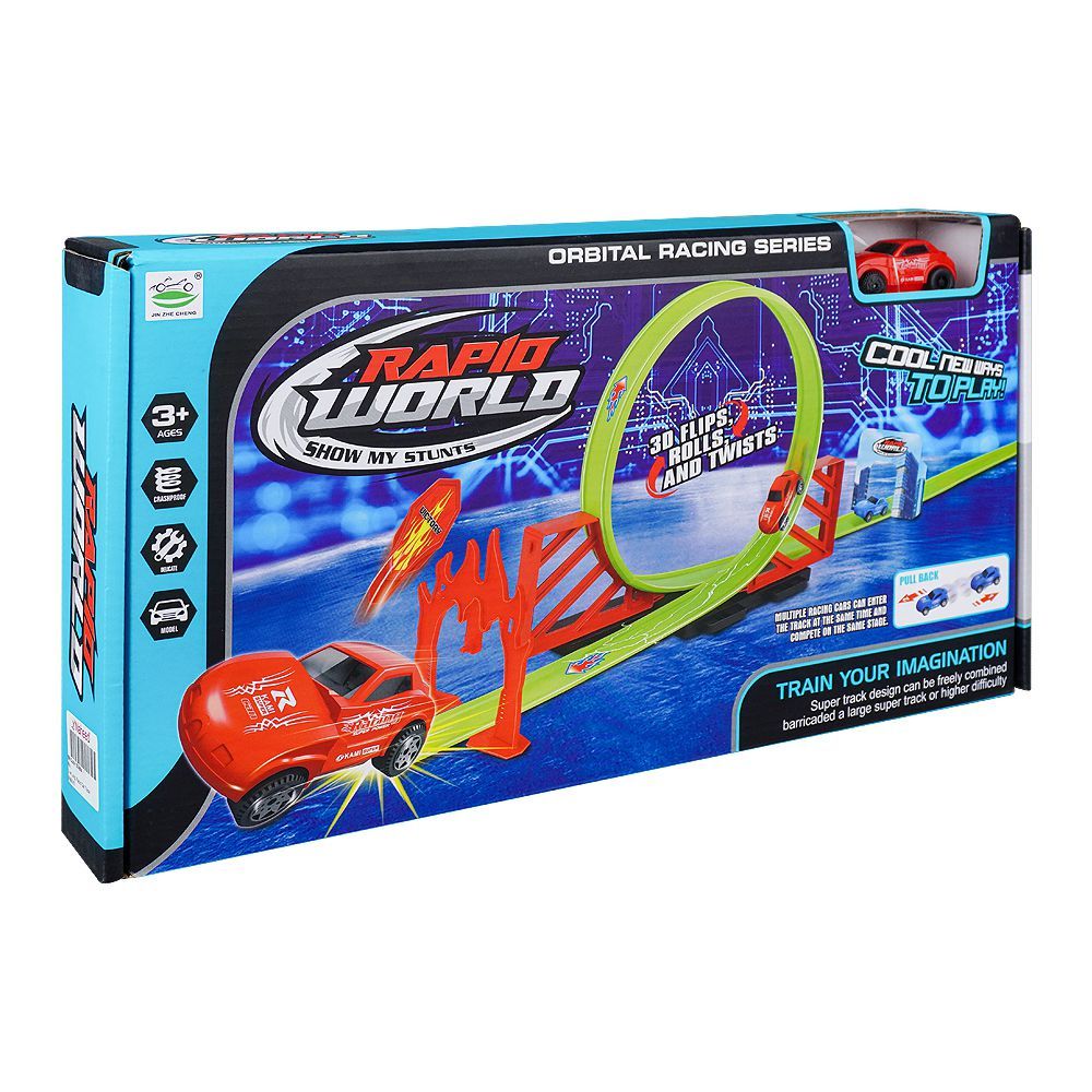 Live Long Rapid Car Track, For 3+ Years Kids, 6688-215