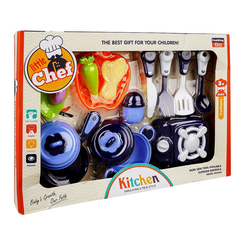 Live Long Little Chef Kitchen Set, For 3+ Years Kids, 887-33