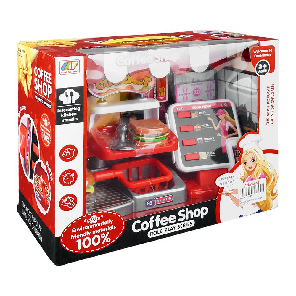 Live Long Coffee Shop Role Play Series, For 3+ Years Kids, MF-11-J