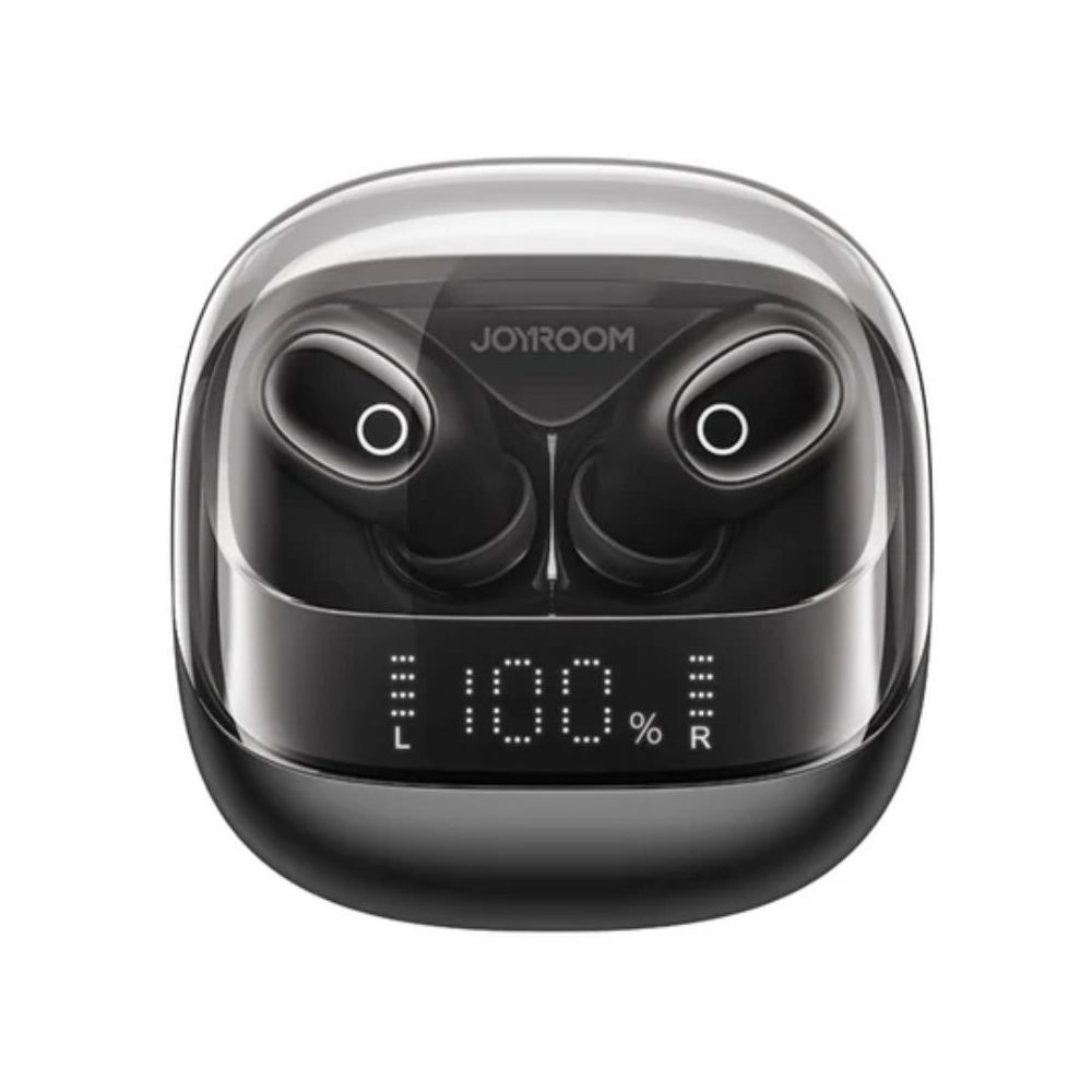 Joyroom Jdots True Wireless Digital Display Earbuds, 42 Hours Playtime, Black, JR-DB2