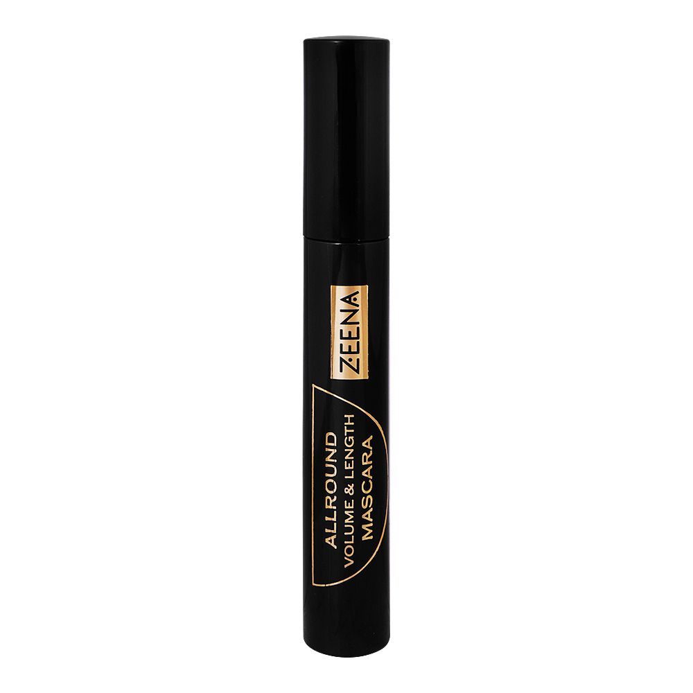 Zeena All Round Volume & Length Mascara, 010 Extreme Black