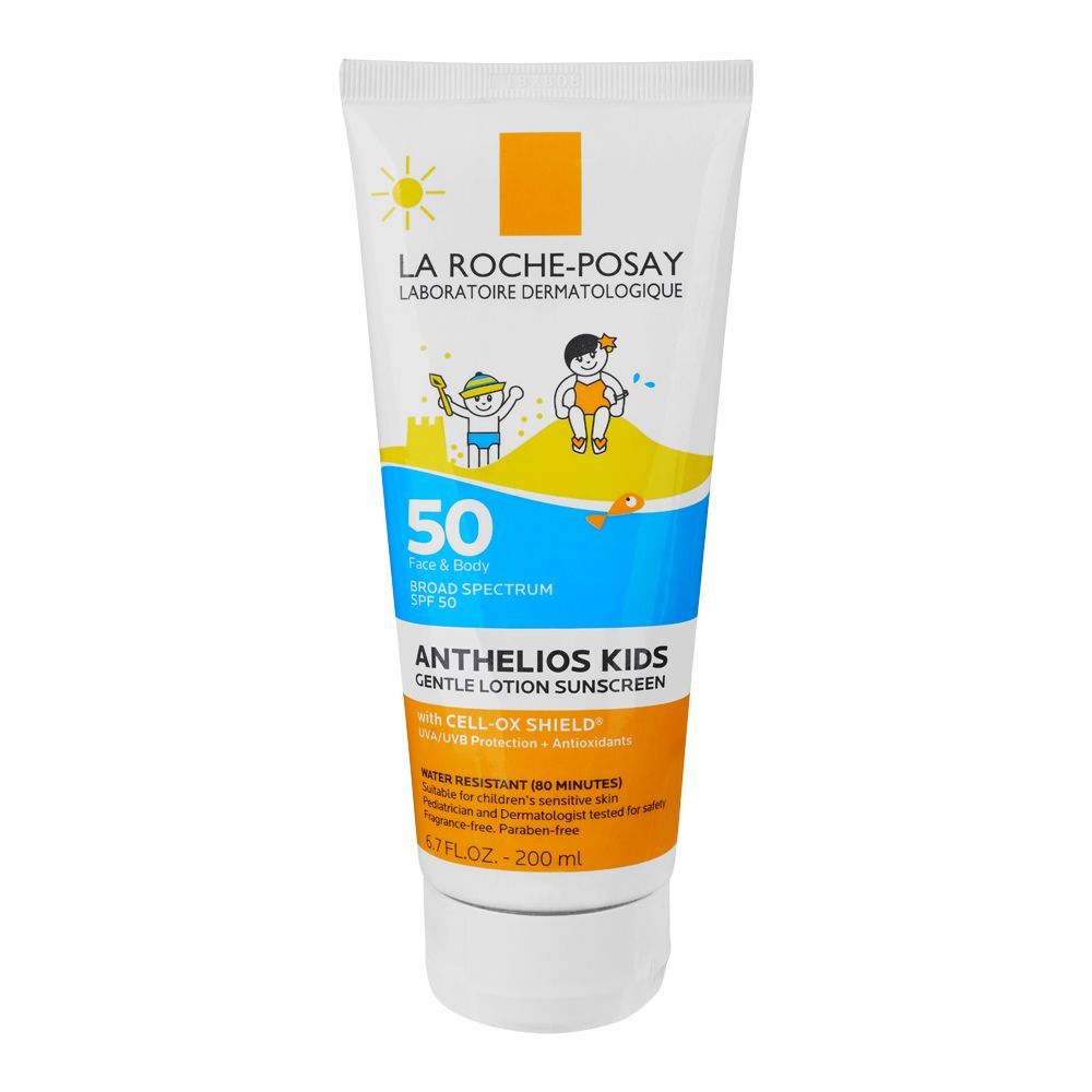 La Roche-Posay Anthelios Kids Gentle Face & Body Sunscreen, SPF-50, 200ml