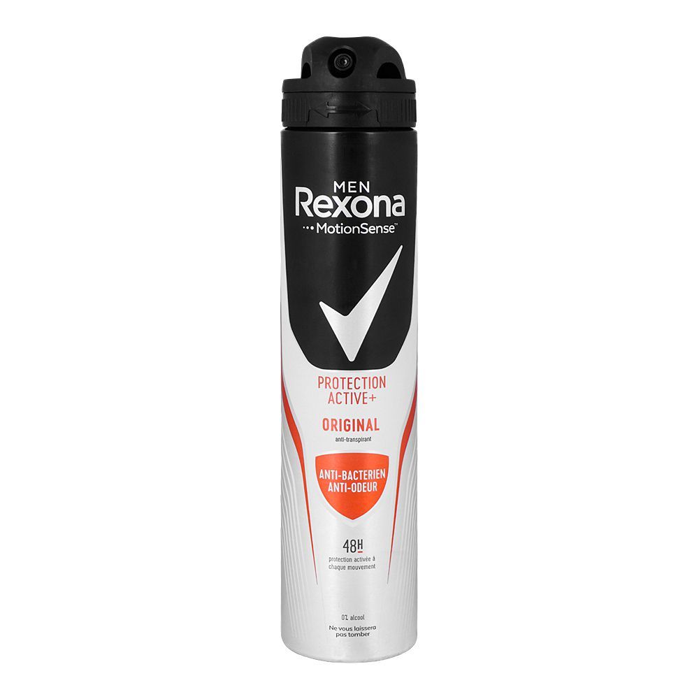 Rexona Motion Sense Protection Active+ Original Body Spray, 48 Hours Lasting, For Men's, 200ml