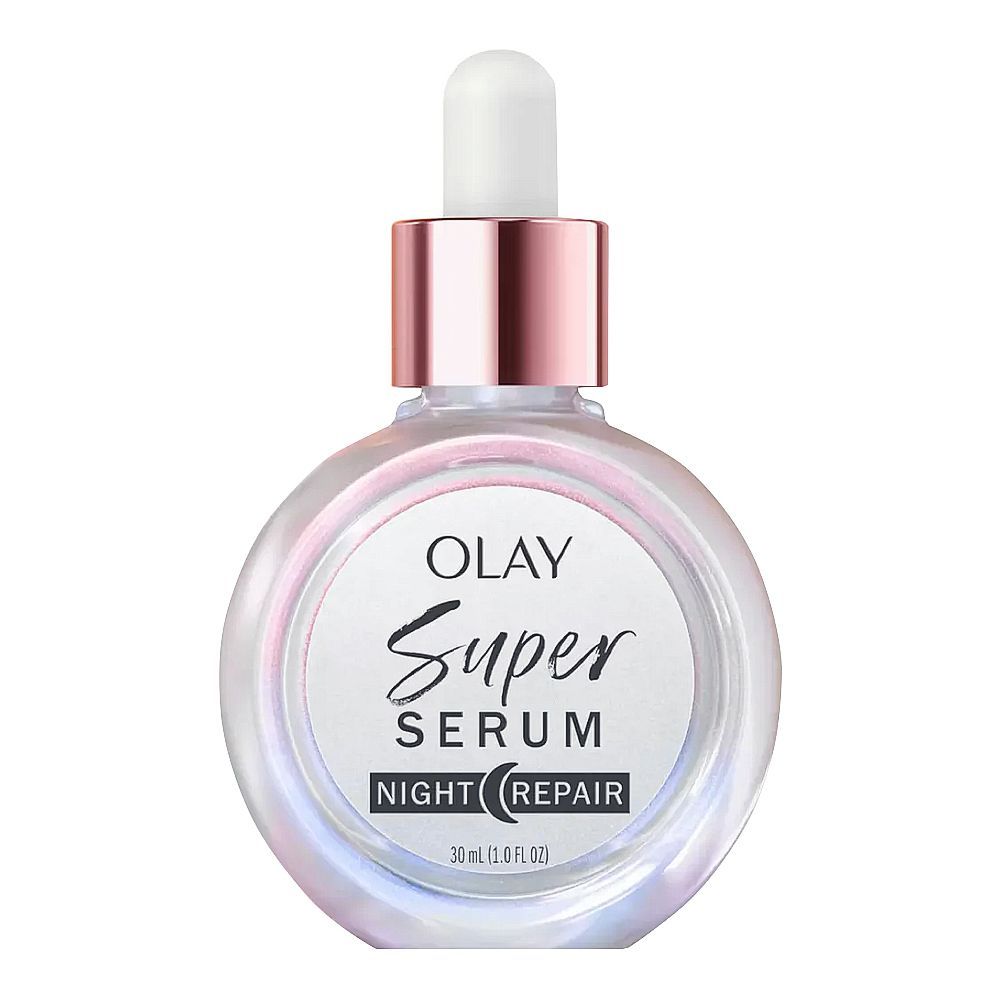 Olay 5in1 Benefit Night Repair Super Serum With Niacinamide, Glycerin, Peptide, Salicylic & Lactic Acid, 30ml