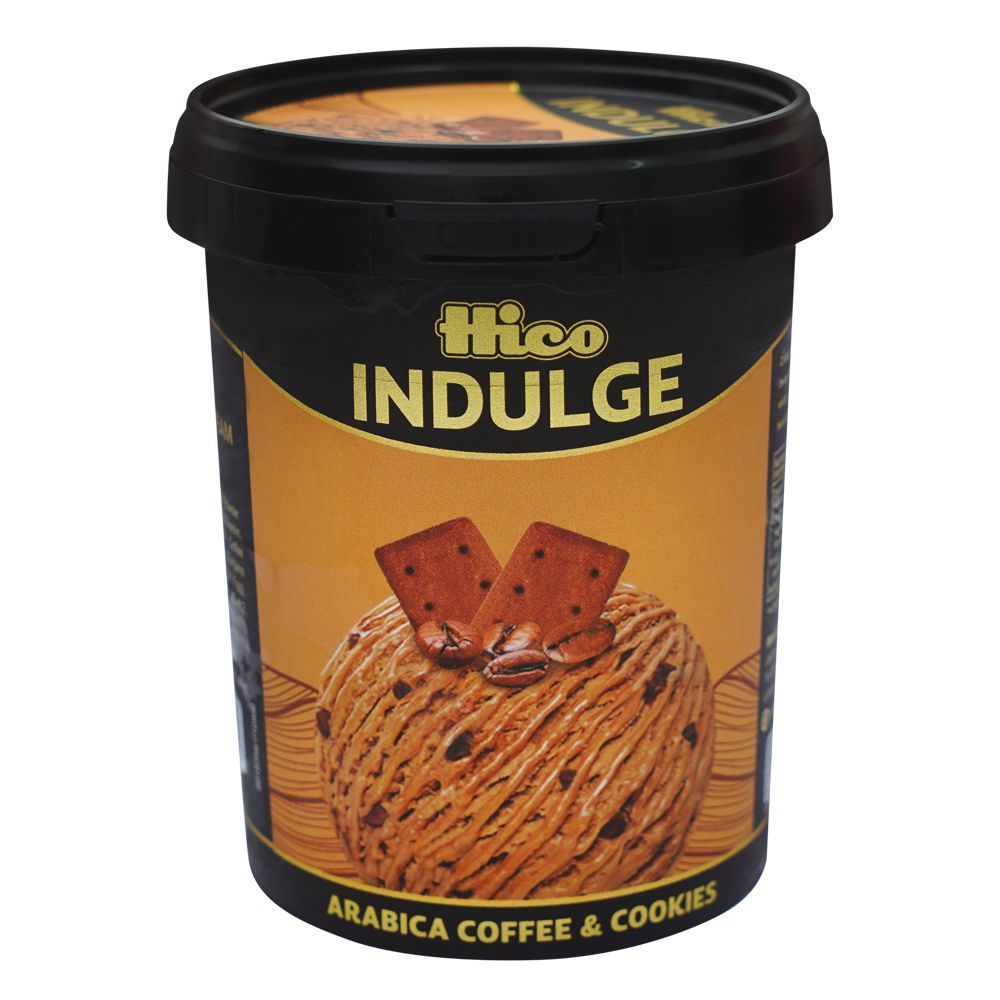 Hico Indulge Fude Brownie Ice Cream, 500ml