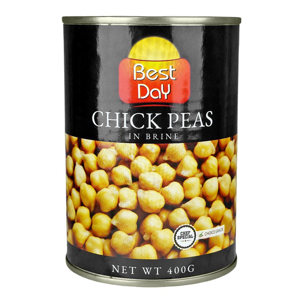 Best Day Chick Peas In Brine, 400g