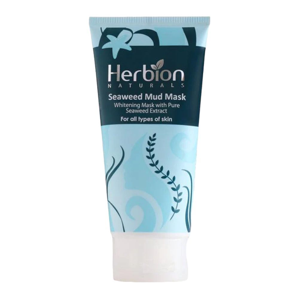 Herbion Naturals Seaweed Mud Mask, For All Skin Types, 100ml