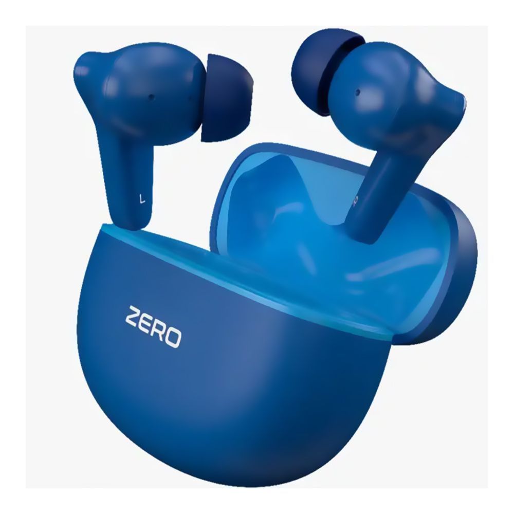 Zero Rover Wireless Earbuds, Flybird Design, Quad Mic & ENC, IPx4 Water Resistant, Aqua Green