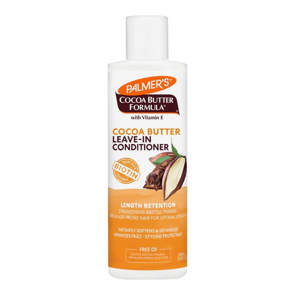 Palmer's Leave-In Conditioner With Cocoa Butter and Vitamin E, Cruelty, Parabens and Sulfate Free, 250ml