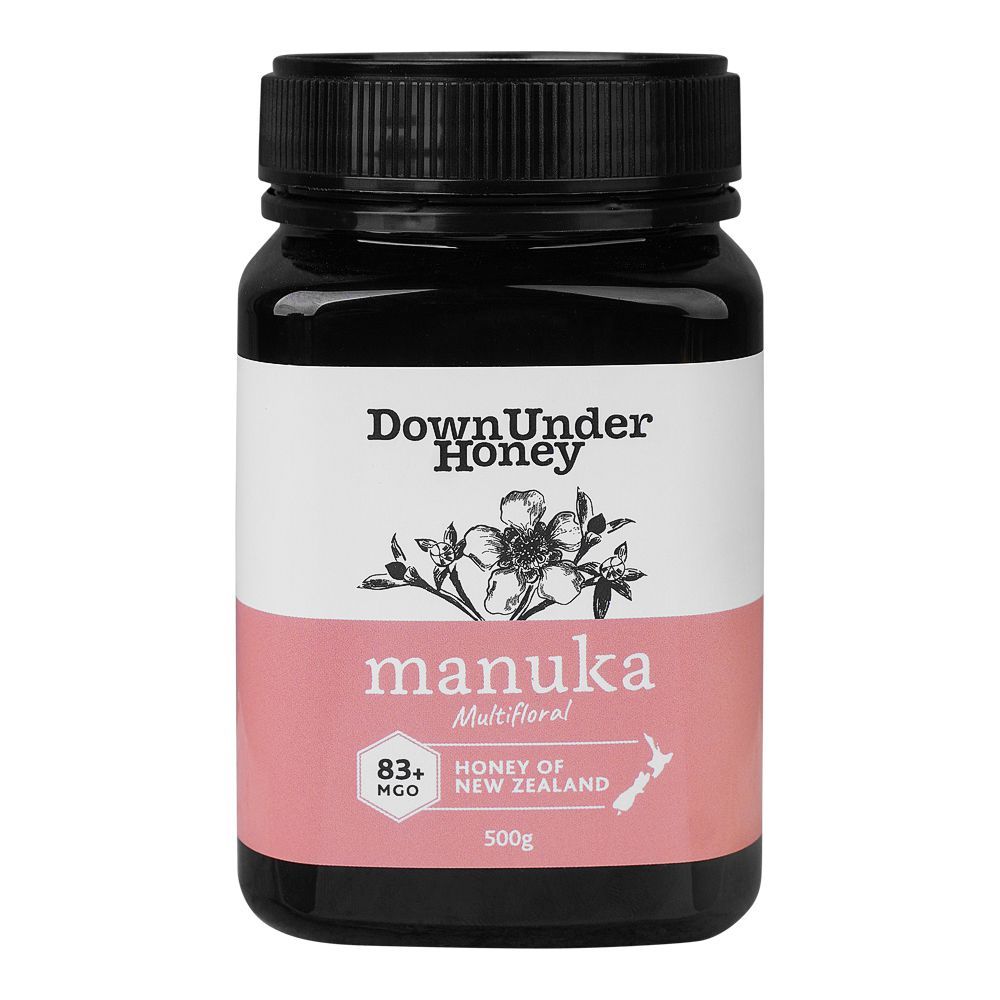 Down Under Honey Manuka Multifloral, MGO-83+, 500g