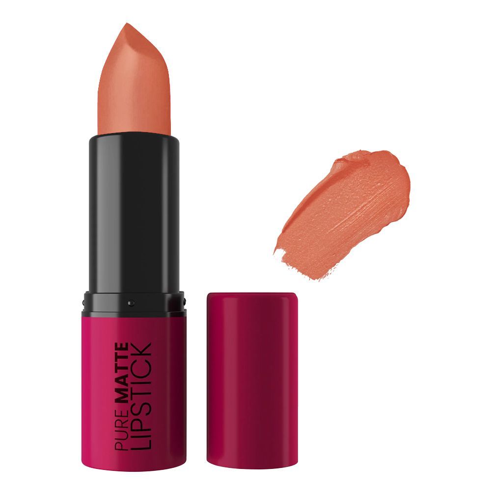 Rivaj UK Pure Matte Lipstick, Non-Drying Formula, 09