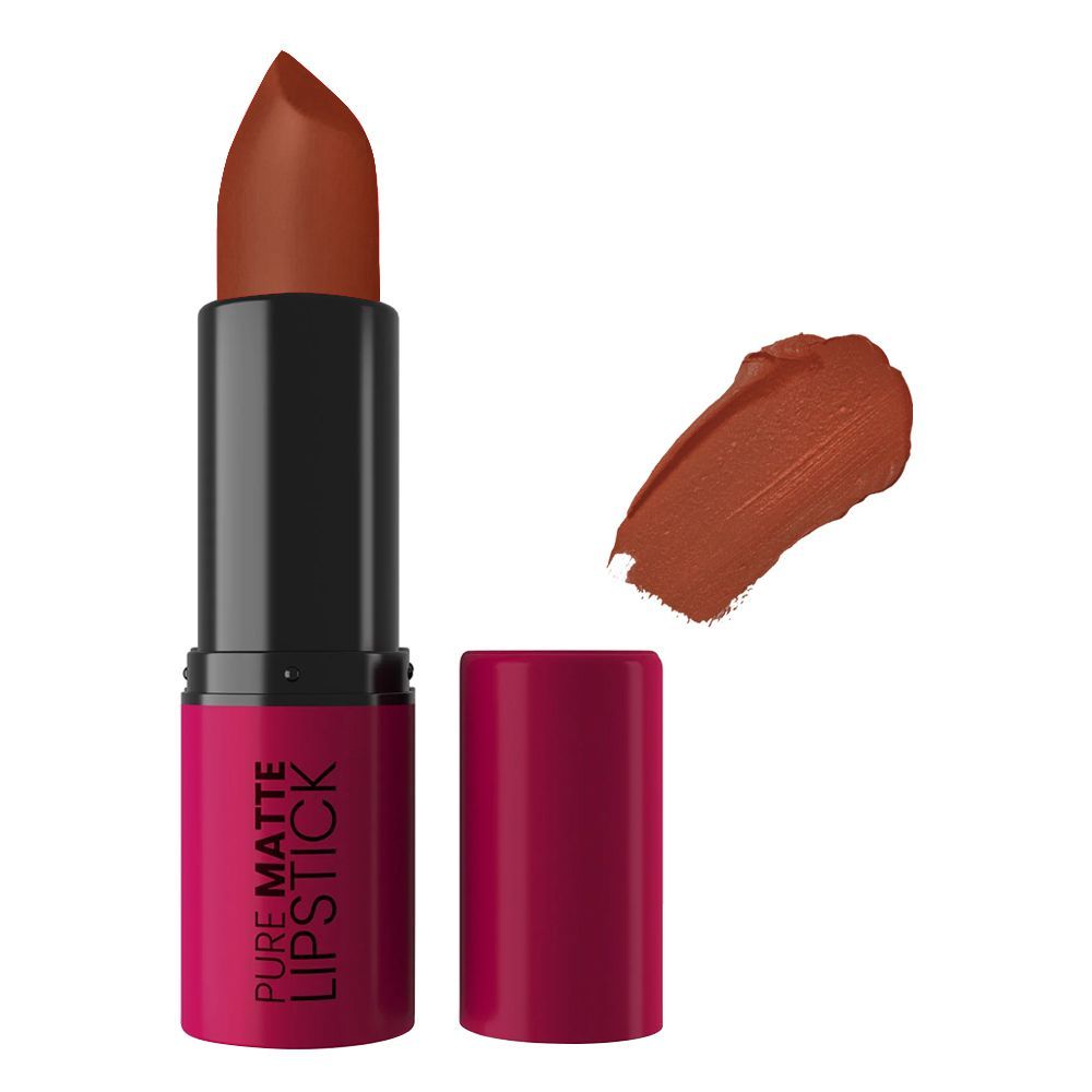 Rivaj UK Pure Matte Lipstick, Non-Drying Formula, 12