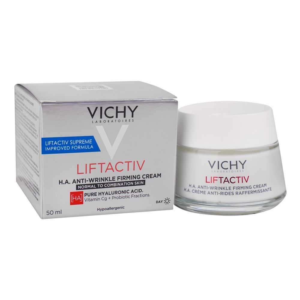 Vichy Liftactiv Supreme Anti-Aging Day Cream, For Normal To Combination Skin, Parabens-Free, 50ml