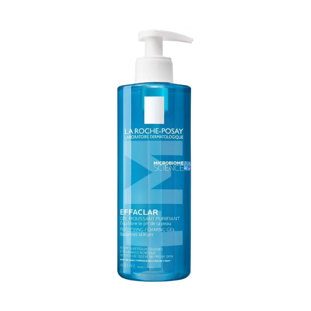 La Roche-Posay Effaclar Purifying Foaming Gel Cleanser, For Oily Skin, Non-Comedogenic, 400ml