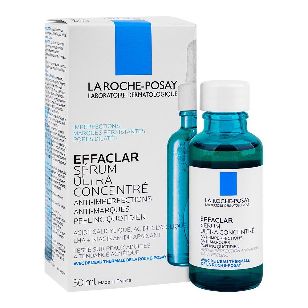 La Roche-Posay Effaclar Ultra Concentrated Anti-Aging Face Serum With Salicylic and Glycolic Acid, 30ml