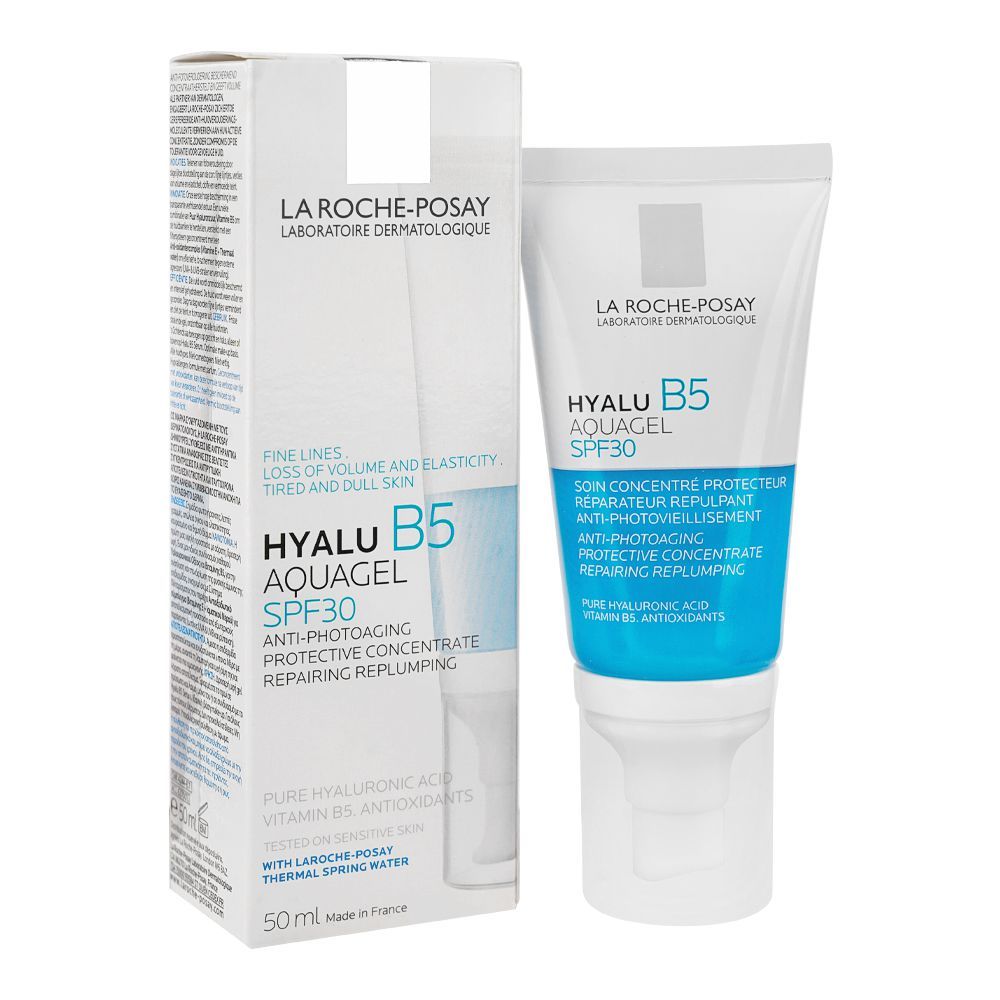 La Roche-Posay Hyalu B5 SPF-30 Aqua gel, Anti-Photoaging, Repairing Plumping, 50ml