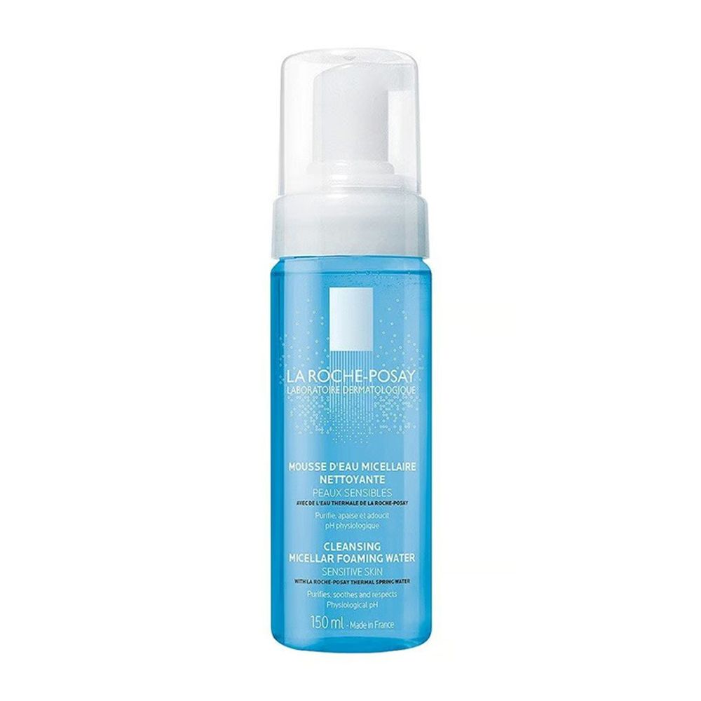 La Roche-Posay Micellar Foaming Water Cleanser, Makeup Remover For Sensitive Skin, 150ml