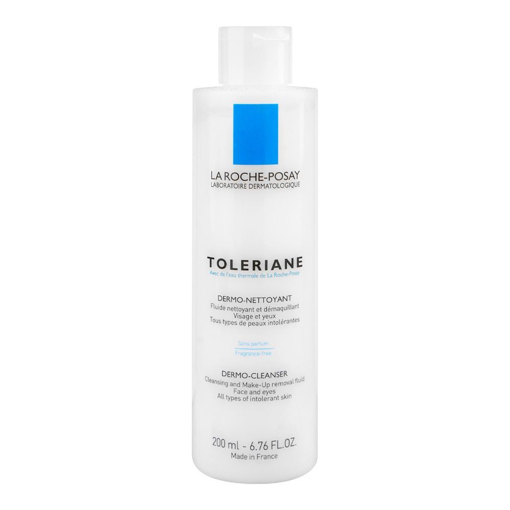 La Roche-Posay Toleriane Dermo Cleanser, Makeup Remover, 200ml