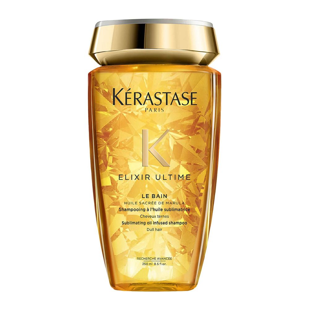 Kerastase Elixir Ultime Le Bain Shampoo With Nourishing Oils, For Shine and Hair Nourishment, 80ml