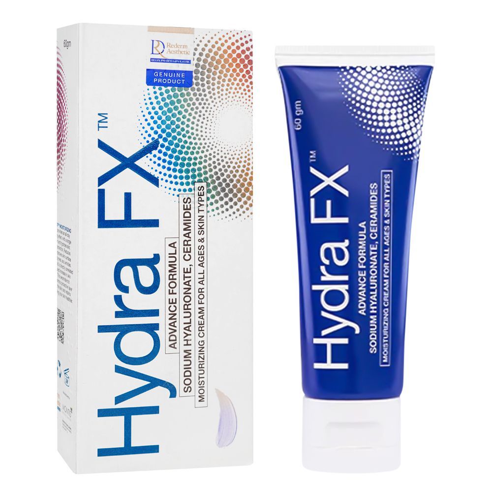 Hydra FX Moisturizing Cream, SPF-30, For Skin Dryness, Collagen Damage and Sun Burn, 60g